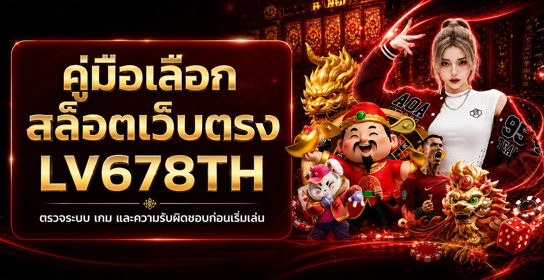 LV678TH คู่มือเลือกสล็อตเว็บตรง PG แบบมีข้อมูล