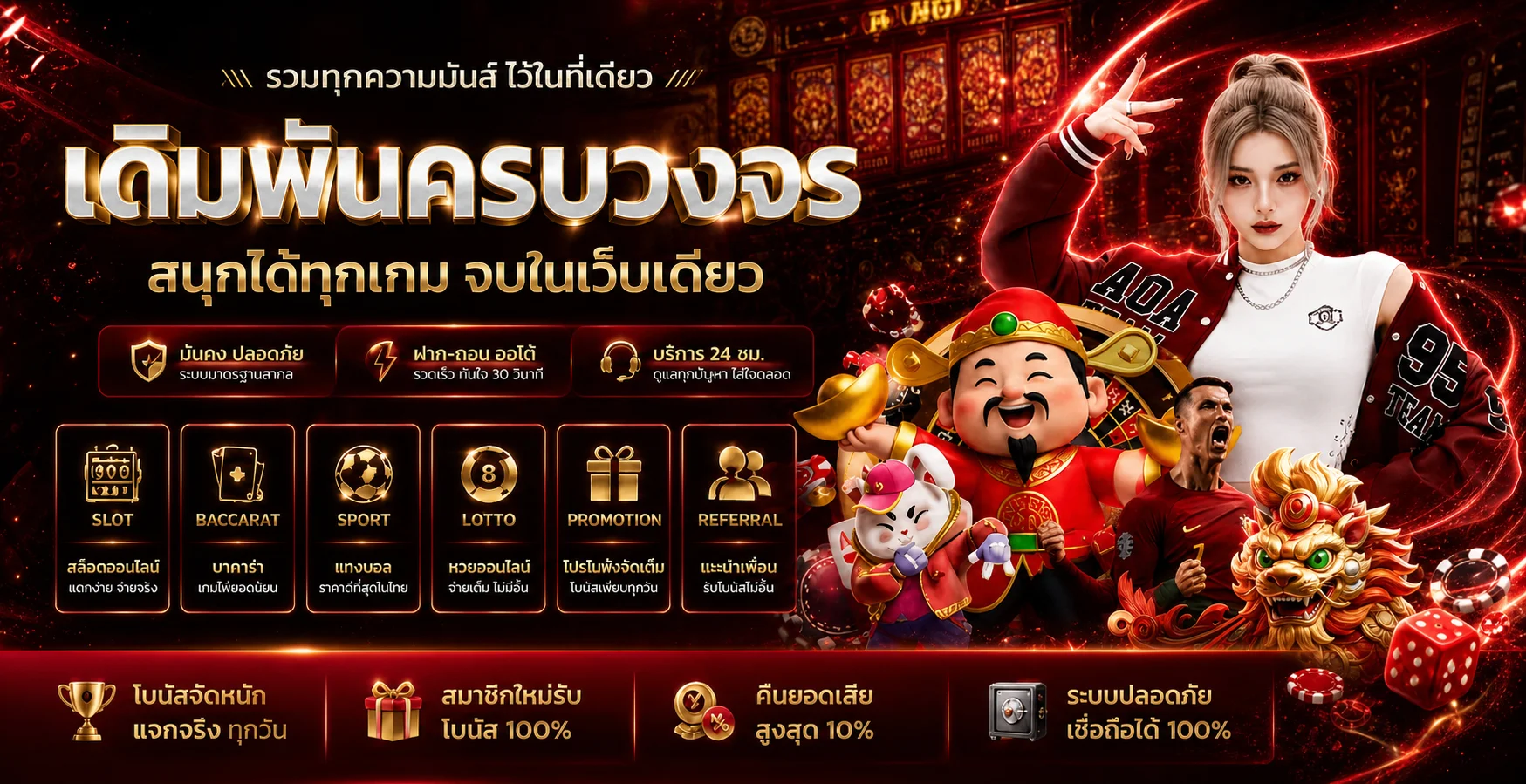 แบนเนอร์รวมเกมออนไลน์ LV678TH